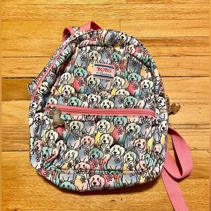Bobs from Sketchers Mini Backpack with Dog Print.